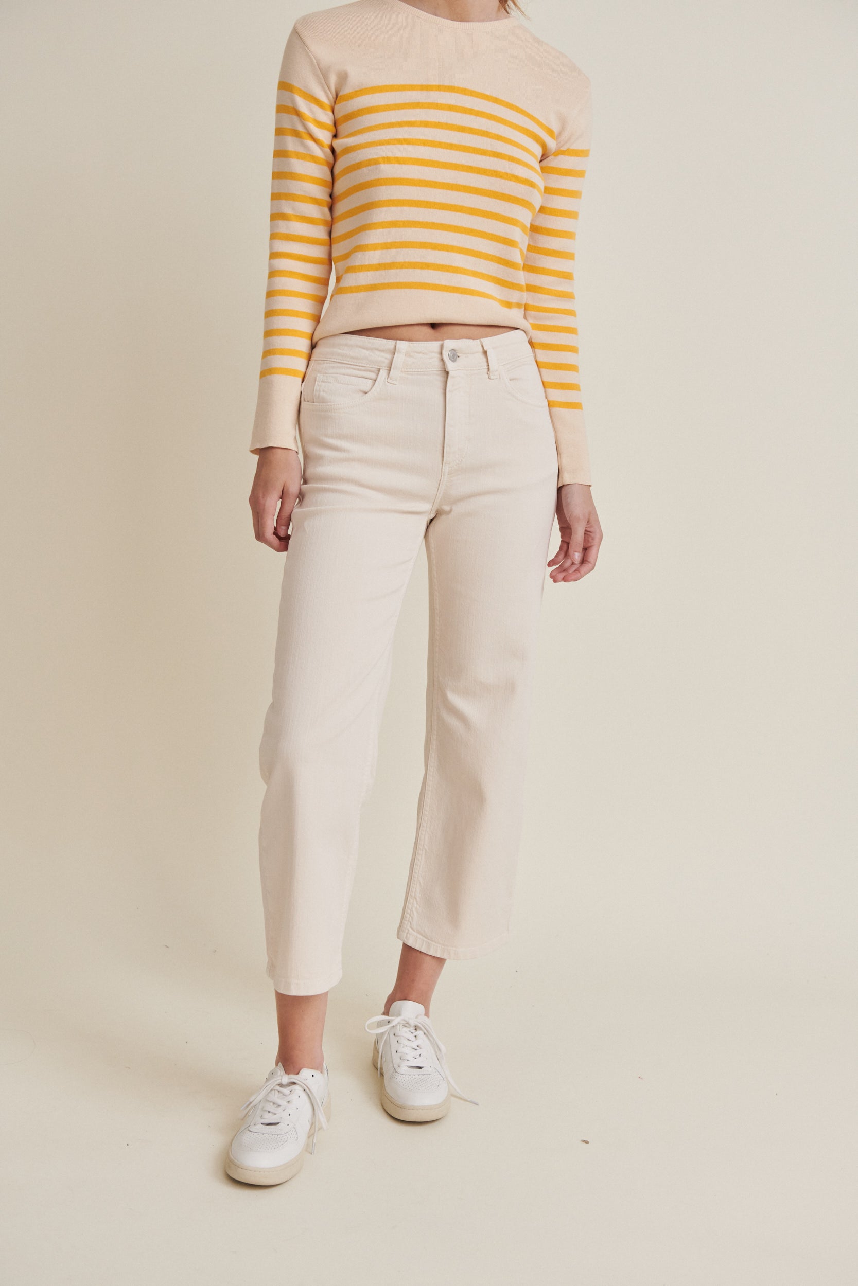 Basic Apparel Elisa Cropped Jeans Jeans 183 Birch